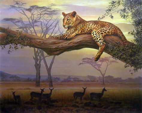 “The Leopard Hunt” – Một Bức Tranh Tượng Trưng Ngàn Năm Nổi Bật Trong Lịch Sử Nghệ Thuật Nam Phi